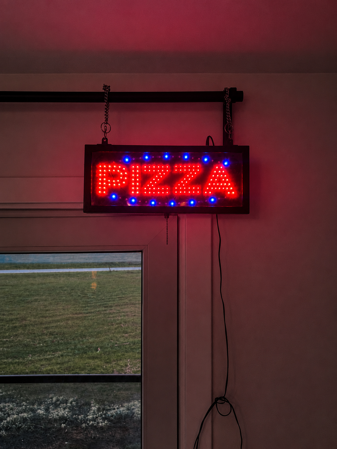LED Neon “PIZZA” Sign