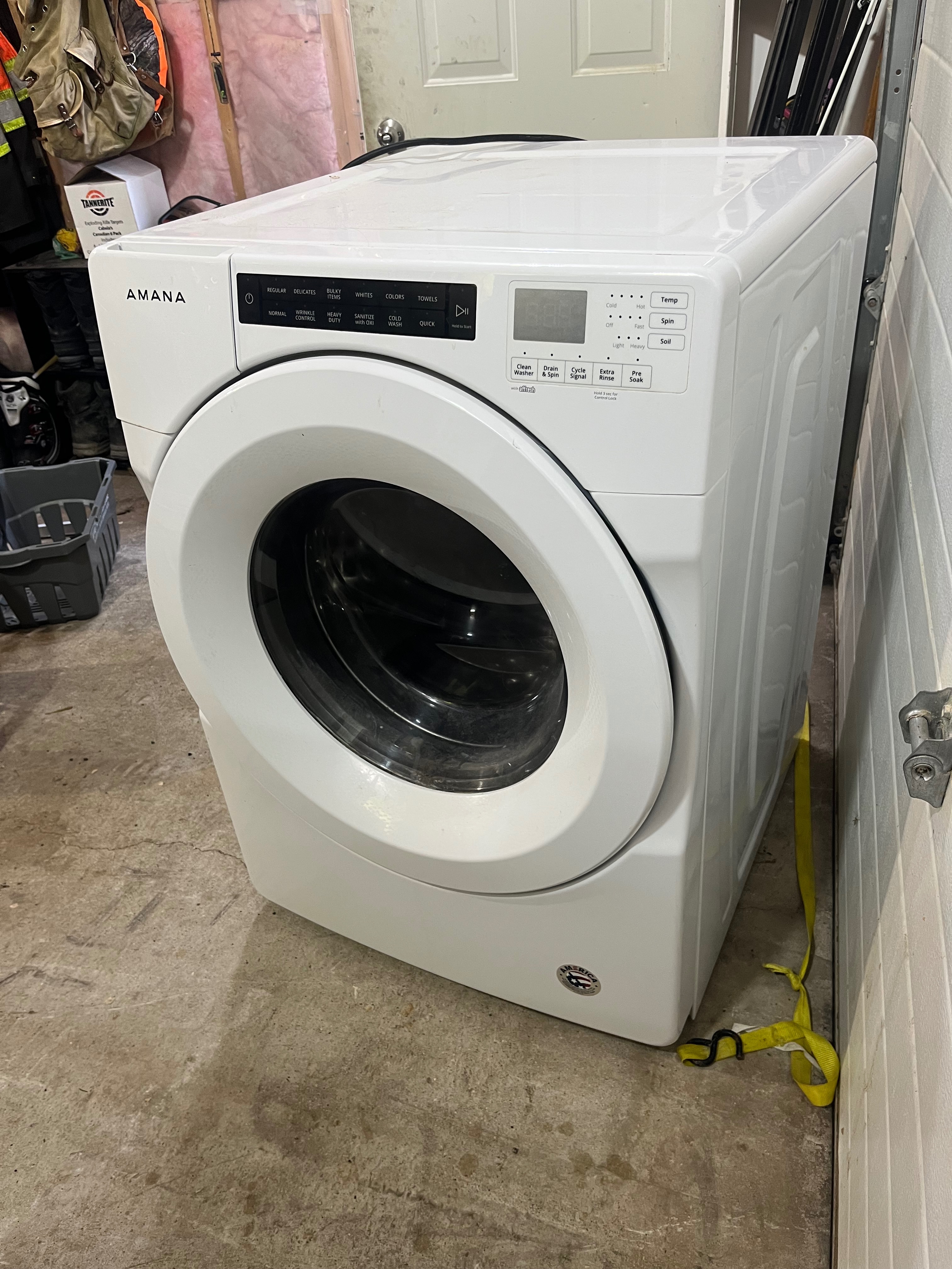 Amana washing machine