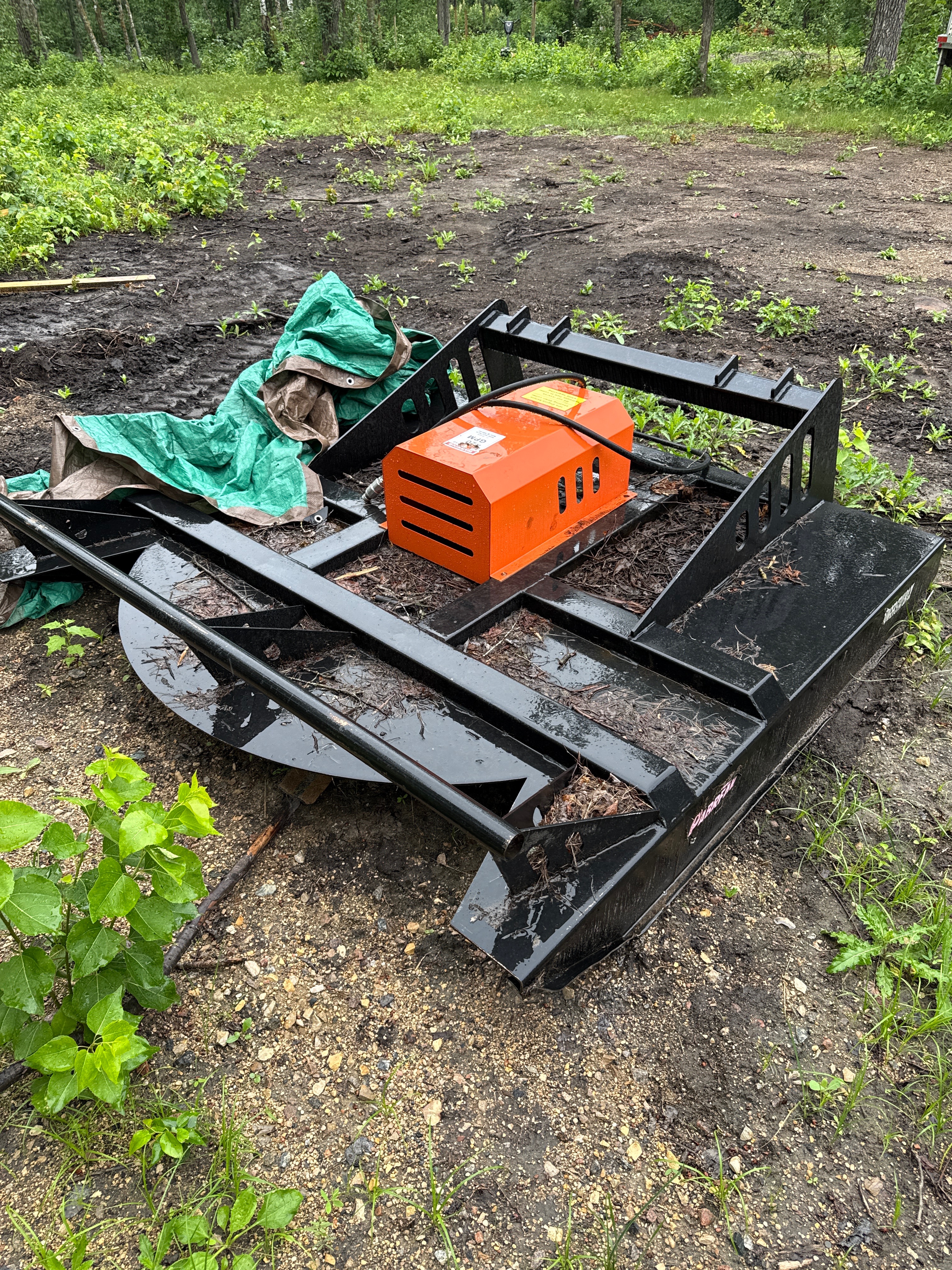 72” Skidsteer brush cutter