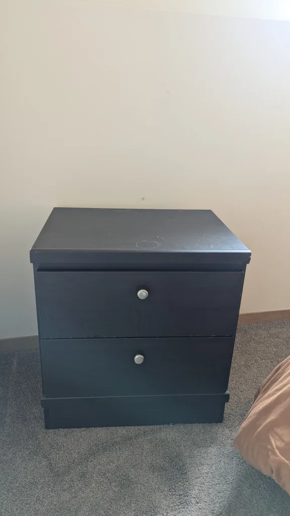 Dark Brown Night Stand